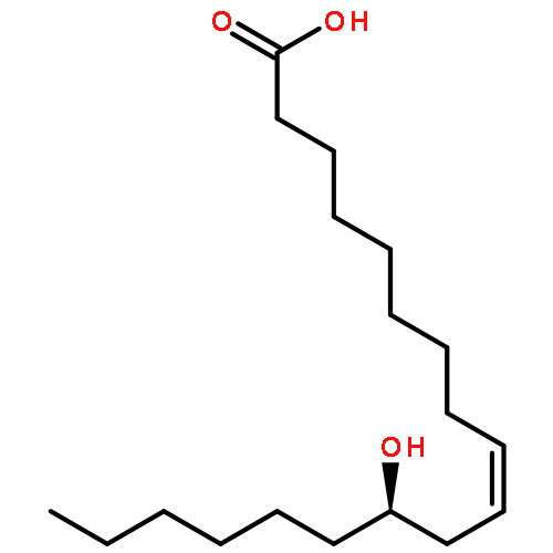 (9Z,12R)-12-HYDROXY-9-OCTADECENOIC ACID