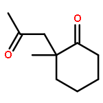 Cyclohexanone, 2-methyl-2-(2-oxopropyl)-