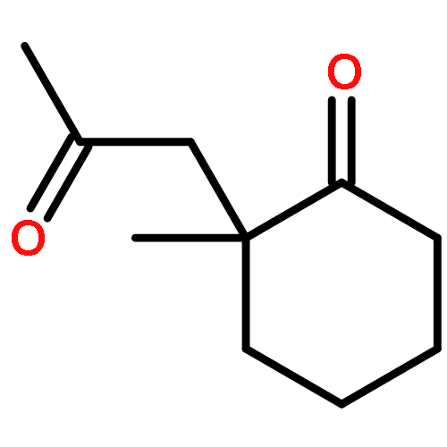 Cyclohexanone, 2-methyl-2-(2-oxopropyl)-