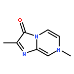 2,7-dimethyl-Imidazo[1,2-a]pyrazin-3(7H)-one