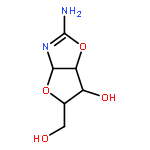 Furo[2,3-d]oxazole-5-methanol,2-amino-3a,5,6,6a-tetrahydro-6-hydroxy-, (3aS,5R,6R,6aR)-