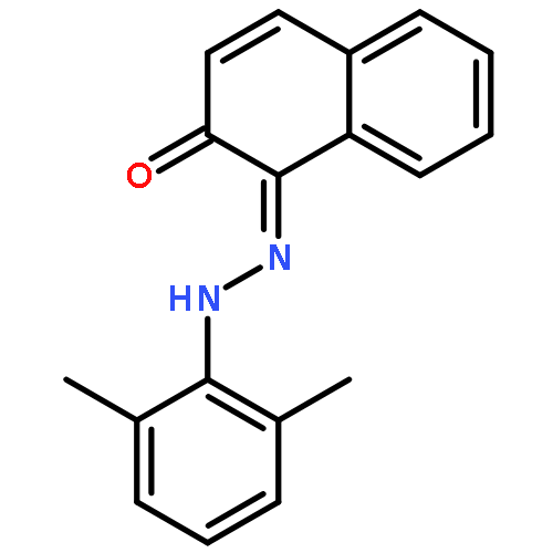 (1Z)-1-[(2,6-dimethylphenyl)hydrazono]naphthalen-2(1H)-one