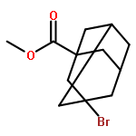 Tricyclo[3.3.1.13,7]decane-1-carboxylic acid, 3-bromo-, methyl ester