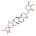 b-D-Xylopyranoside, (3b,15a,16a,23R,24S)-16,23:16,24-diepoxy-15,25-dihydroxy-9,19-cyclolanostan-3-yl