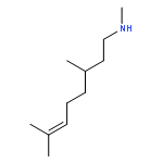 6-Octen-1-amine, N,3,7-trimethyl-