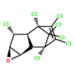 2,5-Methano-2H-indeno[1,2-b]oxirene,2,3,4,5,6,7,7-heptachloro-1a,1b,5,5a,6,6a-hexahydro-,(1aR,1bR,2S,5R,5aS,6R,6aR)-rel-