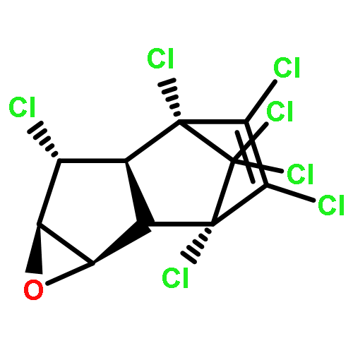 2,5-Methano-2H-indeno[1,2-b]oxirene,2,3,4,5,6,7,7-heptachloro-1a,1b,5,5a,6,6a-hexahydro-,(1aR,1bR,2S,5R,5aS,6R,6aR)-rel-