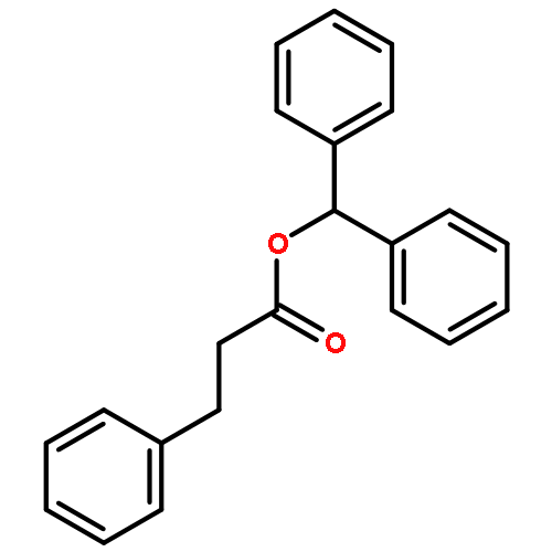 Benzenepropanoic acid, diphenylmethyl ester