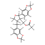 (7S,8R,8'R)-9-O-acetyldihydrosesamin