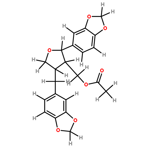 (7S,8R,8'R)-9-O-acetyldihydrosesamin