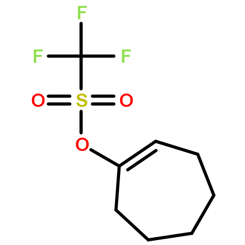 Methanesulfonic acid,1,1,1-trifluoro-, 1-cyclohepten-1-yl ester