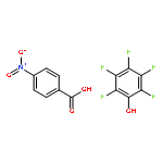 4-NITROBENZOIC ACID;2,3,4,5,6-PENTAFLUOROPHENOL 