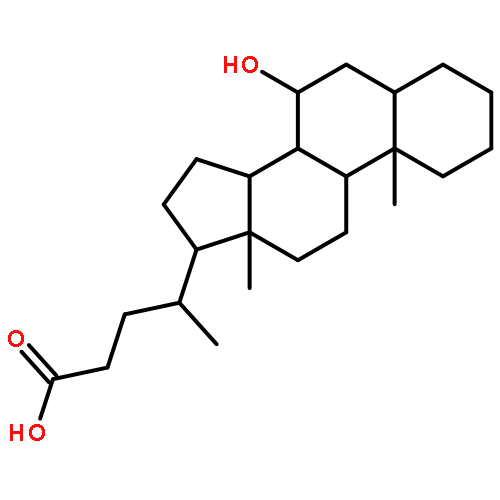 (5beta,7alpha)-7-hydroxycholan-24-oic acid