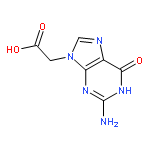 2-amino-1,6-dihydro-6-oxo-9H-Purine-9-acetic acid