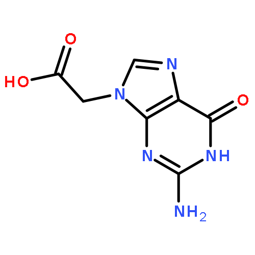 2-amino-1,6-dihydro-6-oxo-9H-Purine-9-acetic acid