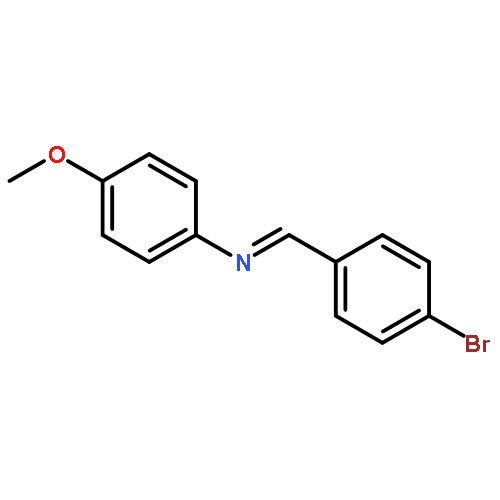 Benzenamine, N-[(4-bromophenyl)methylene]-4-methoxy-