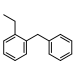 Benzene,1-ethyl-2-(phenylmethyl)-