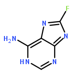 1H-PURIN-6-AMINE, 8-FLUORO-