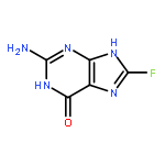 6H-Purin-6-one,2-amino-8-fluoro-1,9-dihydro-