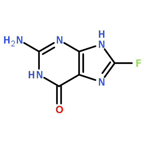 6H-Purin-6-one,2-amino-8-fluoro-1,9-dihydro-