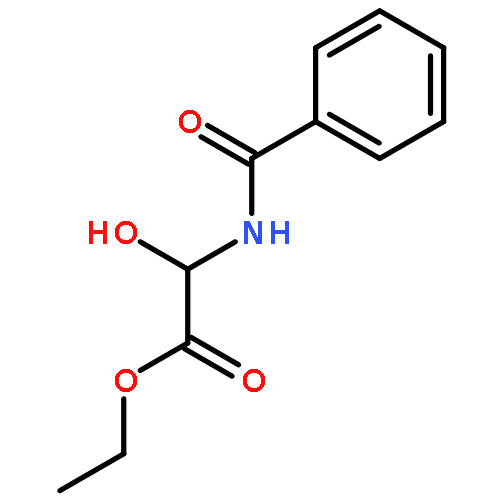 ACETIC ACID, (BENZOYLAMINO)HYDROXY-, ETHYL ESTER