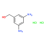 Benzenemethanol,3,5-diamino-, hydrochloride (1:2)