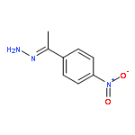 [1-(4-nitrophenyl)ethylidene]hydrazine