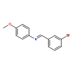 Benzenamine, N-[(3-bromophenyl)methylene]-4-methoxy-