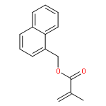 2-Propenoic acid,2-methyl-, 1-naphthalenylmethyl ester