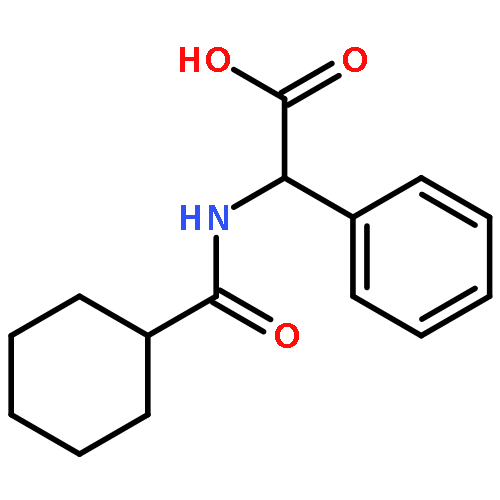 Benzeneacetic acid, a-[(cyclohexylcarbonyl)amino]-