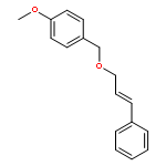 Benzene, 1-methoxy-4-[[(3-phenyl-2-propenyl)oxy]methyl]-