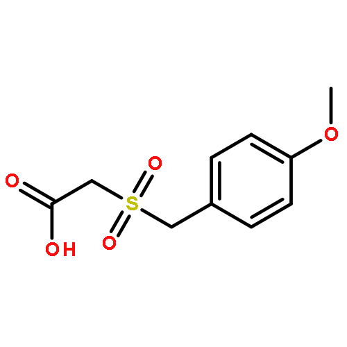 Acetic acid,2-[[(4-methoxyphenyl)methyl]sulfonyl]-