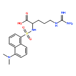 L-Arginine,N2-[[5-(dimethylamino)-1-naphthalenyl]sulfonyl]-