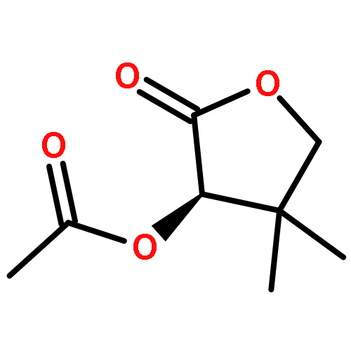 2(3H)-Furanone, 3-(acetyloxy)dihydro-4,4-dimethyl-, (3R)-