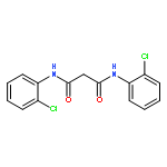 Propanediamide,N1,N3-bis(2-chlorophenyl)-