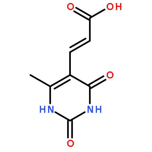 2-Propenoic acid,3-(1,2,3,4-tetrahydro-6-methyl-2,4-dioxo-5-pyrimidinyl)-, (2E)-