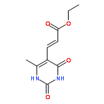 2-Propenoic acid,3-(1,2,3,4-tetrahydro-6-methyl-2,4-dioxo-5-pyrimidinyl)-, ethyl ester, (E)-(9CI)