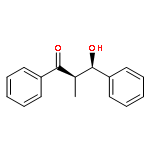 1-Propanone, 3-hydroxy-2-methyl-1,3-diphenyl-, (2R,3R)-