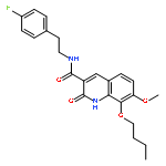 3-Quinolinecarboxamide,8-butoxy-N-[2-(4-fluorophenyl)ethyl]-1,2-dihydro-7-methoxy-2-oxo-