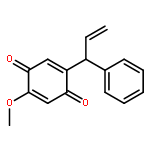 2,5-Cyclohexadiene-1,4-dione,2-methoxy-5-(1-phenyl-2-propen-1-yl)-