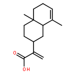 2-[(2R,4aR,8aR)-4a,8-dimethyl-1,2,3,4,4a,5,6,8a-octahydronaphthalen-2-yl]prop-2-enoic acid