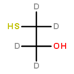 Ethan-1,1,2,2-d4-ol,2-mercapto- (9CI)