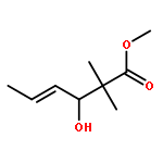 4-Hexenoic acid, 3-hydroxy-2,2-dimethyl-, methyl ester, (4E)-(-)-