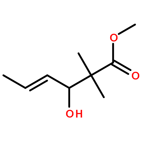 4-Hexenoic acid, 3-hydroxy-2,2-dimethyl-, methyl ester, (4E)-(-)-