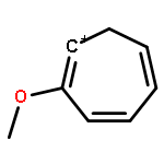 Cycloheptatrienylium, methoxy-