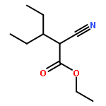 ethyl 2-cyano-3-ethylpentanoate