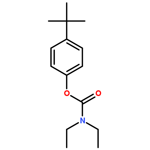 Carbamic acid,N,N-diethyl-, 4-(1,1-dimethylethyl)phenyl ester