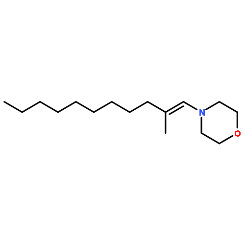 Morpholine, 4-(2-methyl-1-undecenyl)-