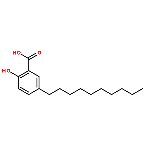 BENZOIC ACID, 5-DECYL-2-HYDROXY-