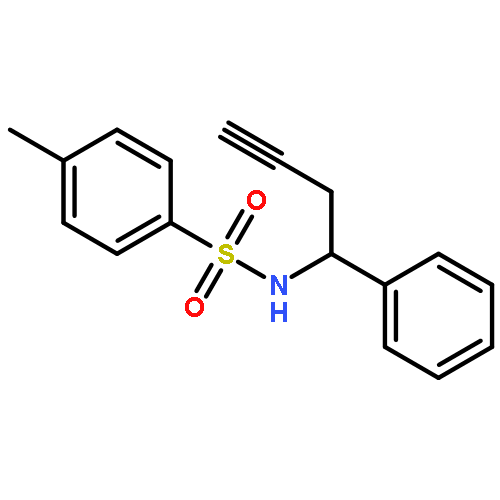 Benzenesulfonamide, 4-methyl-N-(1-phenyl-3-butynyl)-